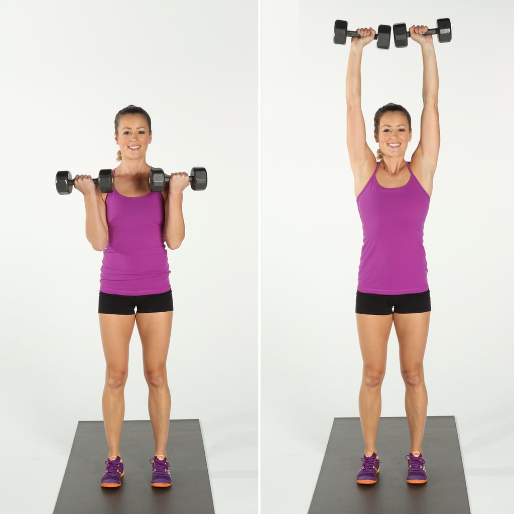 Best Arm Workouts: Biceps Curl and Overhead Press