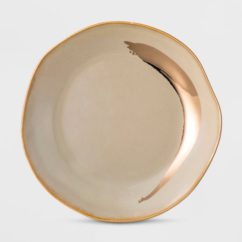 Cravings by Chrissy Teigen Gold Stoneware Dessert Plate