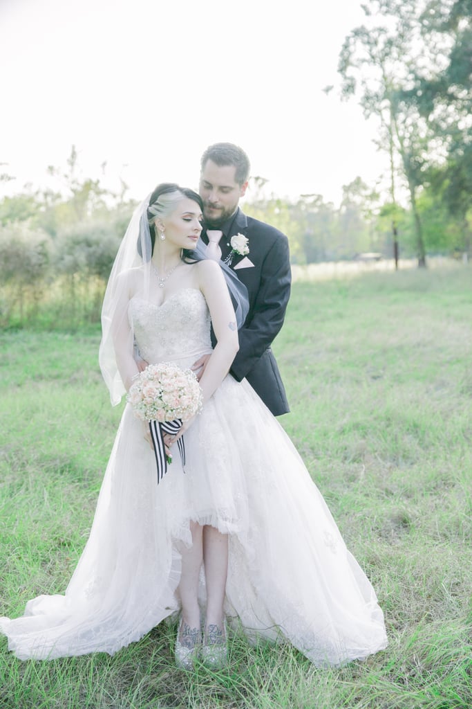 Feminine Pink and Silver Wedding