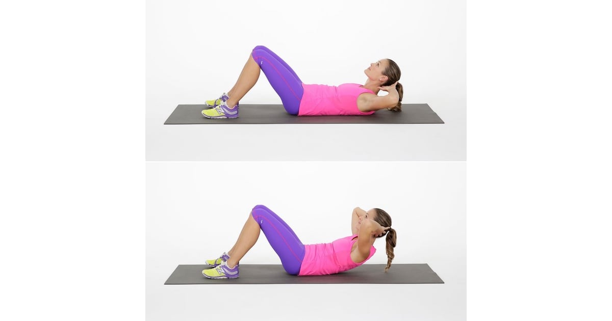 Basic 2025 crunch exercise