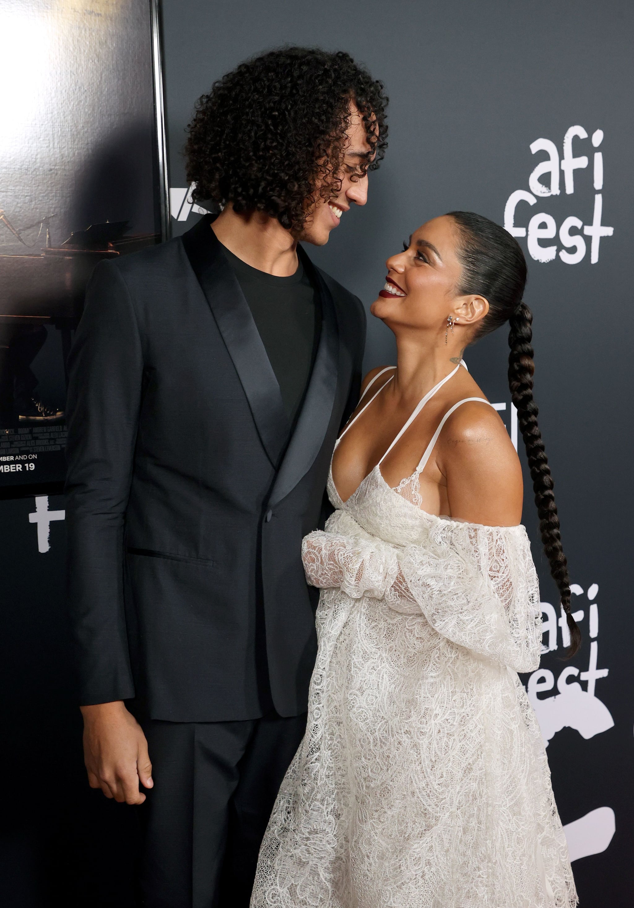 Vanessa Hudgens and Cole Tucker make their red carpet debut