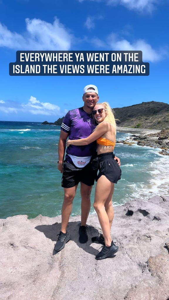 Patrick and Brittany Mahomes's Honeymoon Pictures