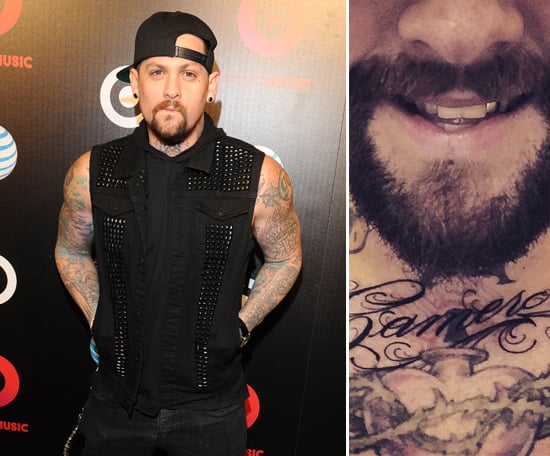 Just over a month after Benji Madden and Cameron Diaz tied the knot, Benji wore his love for his new wife on his chest — in tattoo form. He debuted the ink on Instagram, writing, "Thinking about you #LuckyMan."
