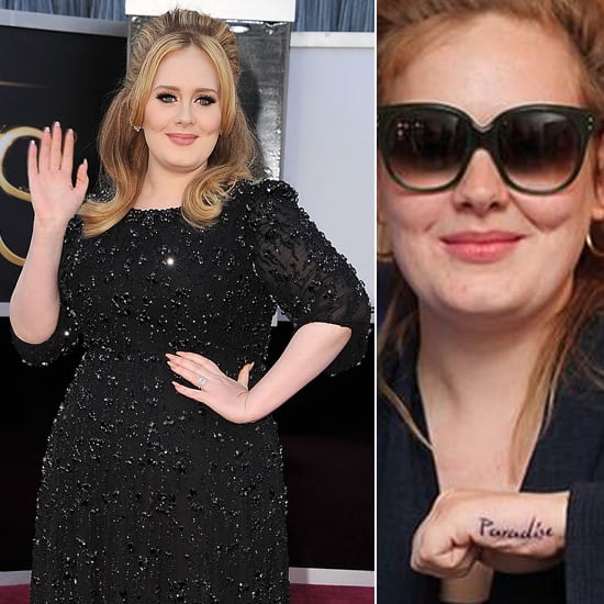 Adele The Ultimate Celebrity Tattoo Gallery POPSUGAR Celebrity UK