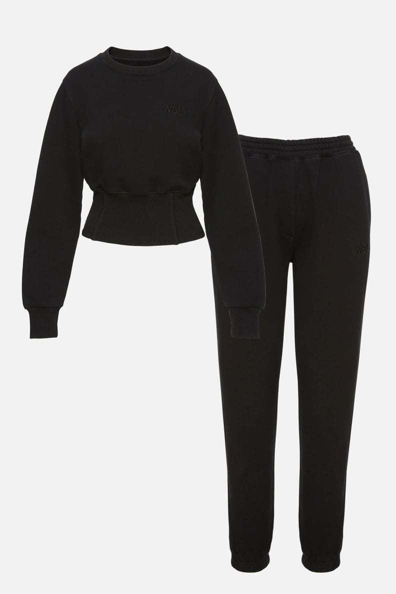 A Fitted Set: WSLY Eco Fleece Bodice Crew Neck & Sweatpant Kit