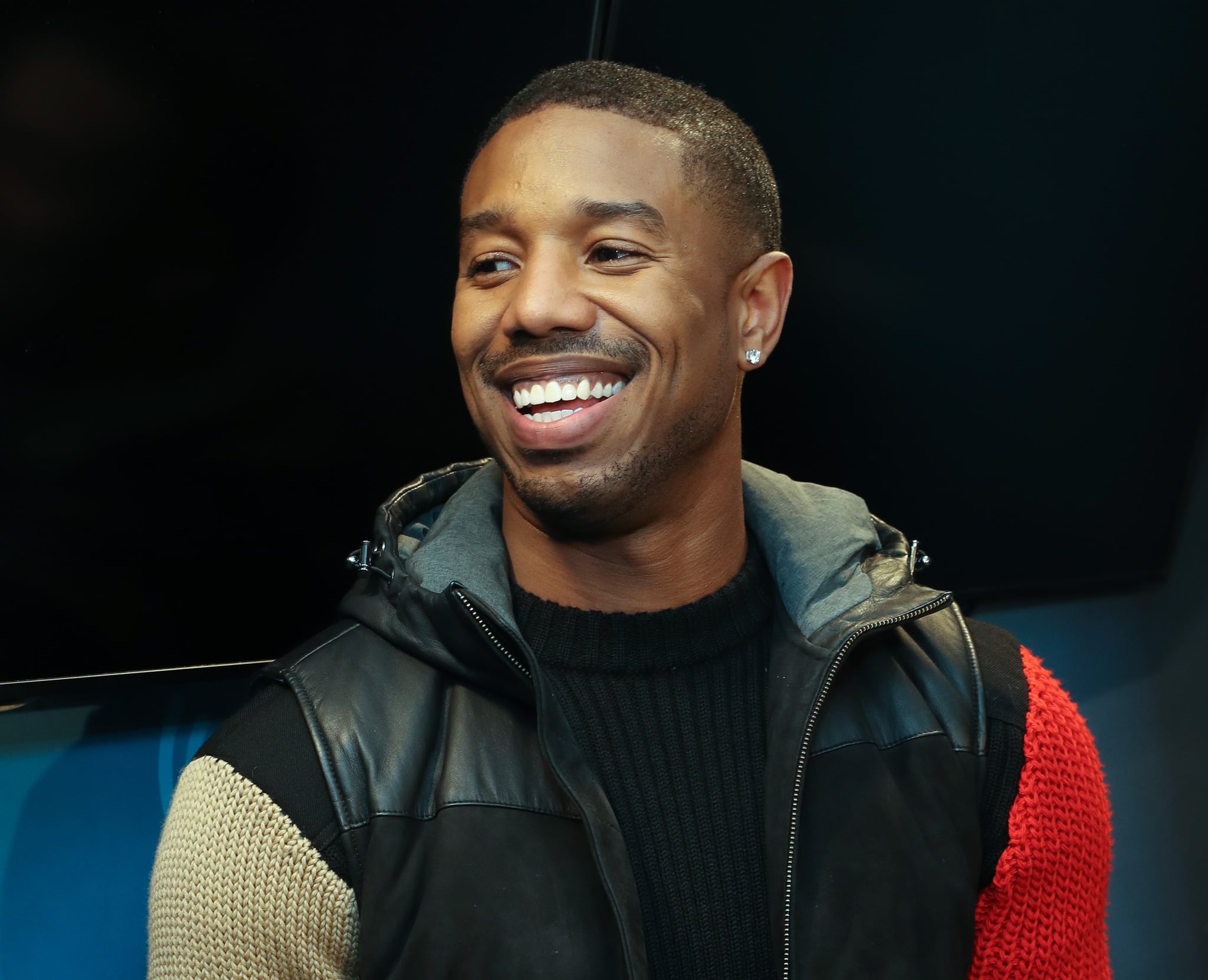 NEW YORK, NY - FEBRUARY 13:  Michael B. Jordan visits at SiriusXM Studios on February 13, 2018 in New York City.  (Photo by Rob Kim/Getty Images)