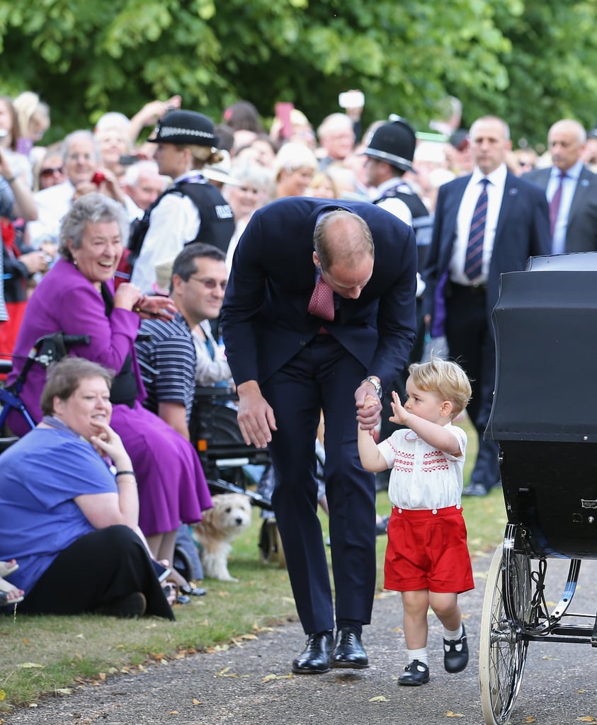 Prince George at Princess Charlotte's Christening | Pictures