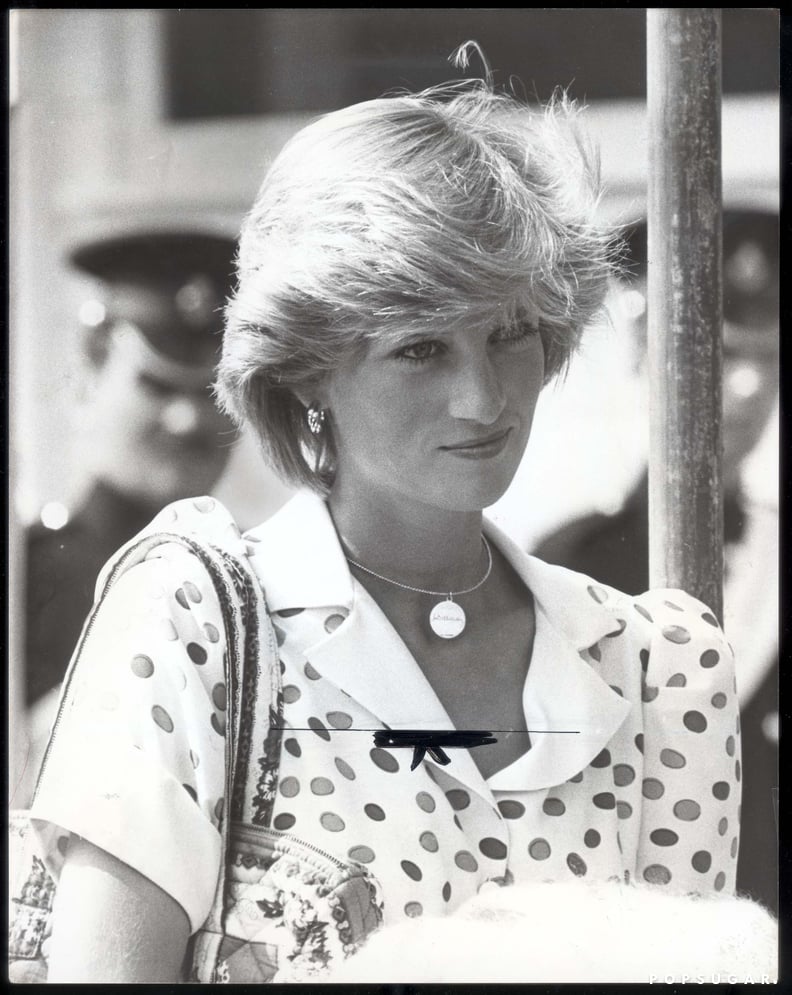 Princess Diana Showed Off Her "William" Necklace in 1983