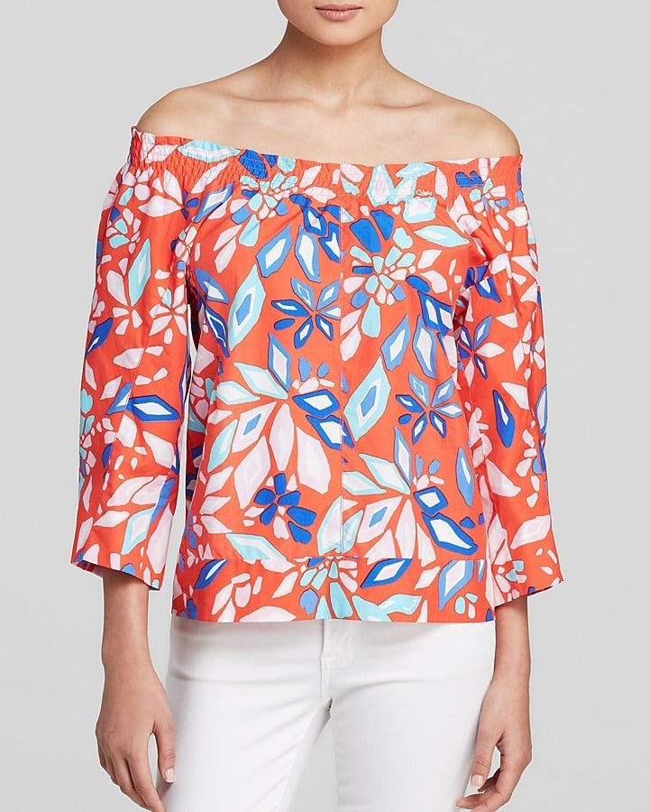 Diane Von Furstenberg Off-the-Shoulder Top