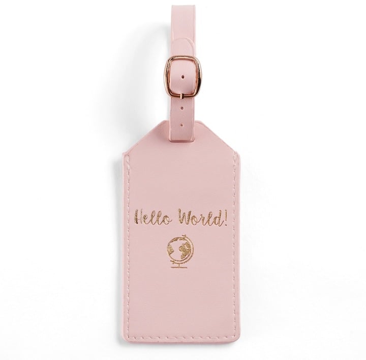 Lauren Conrad Faux Leather Luggage Tag