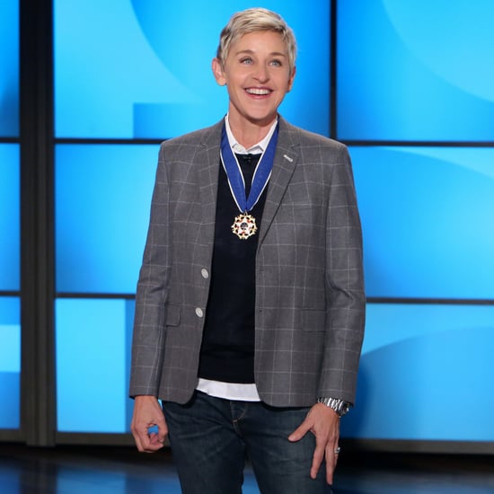 Ellen DeGeneres Talks Presidential Medal of Freedom Video