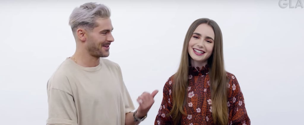 Zac Efron and Lily Collins Friendship Test Video