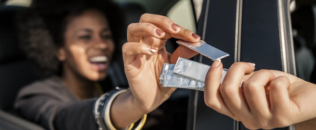 This Gum Wrapper Metallic Nail Hack Looks So Easy — How Did I Not Know It Existed?
