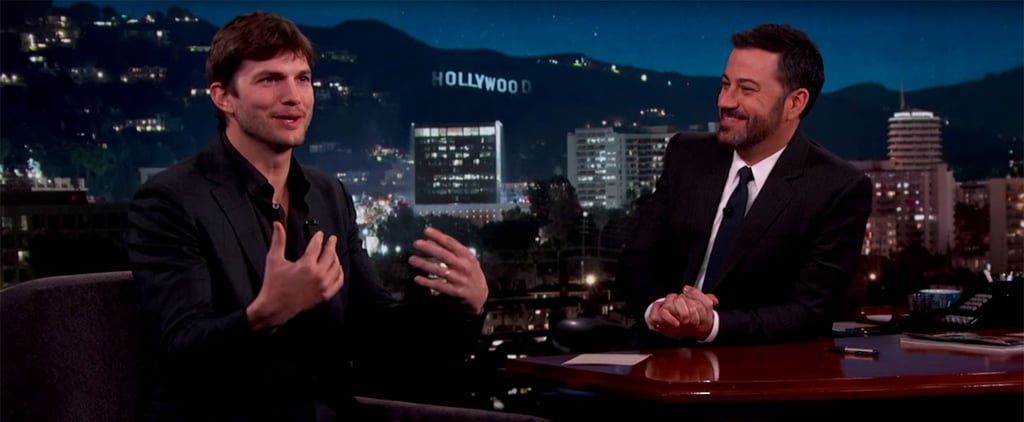 Ashton Kutcher on Jimmy Kimmel Live March 2016