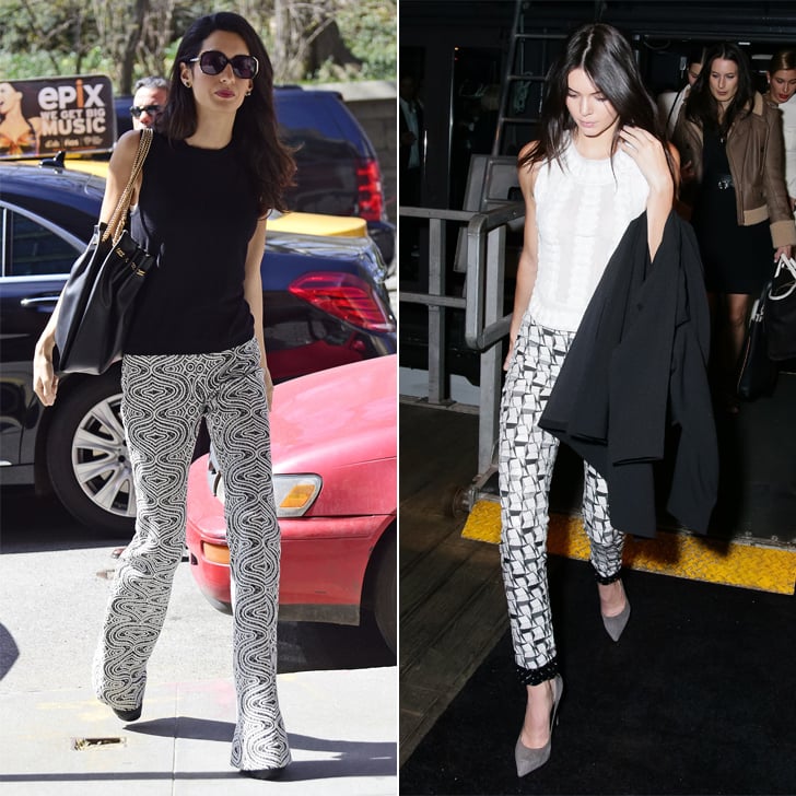 They Know Their Way Around Printed Pants