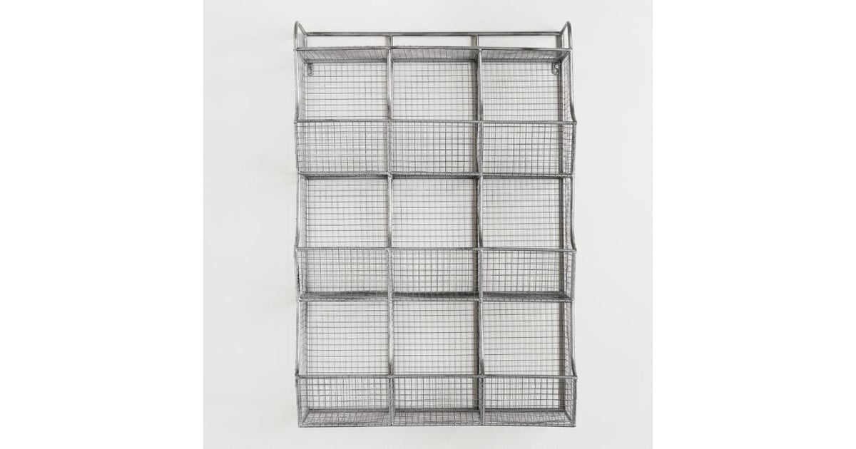 Metal 9Cubby Thomas Wall Storage Organization Products From Cost Plus World Market POPSUGAR