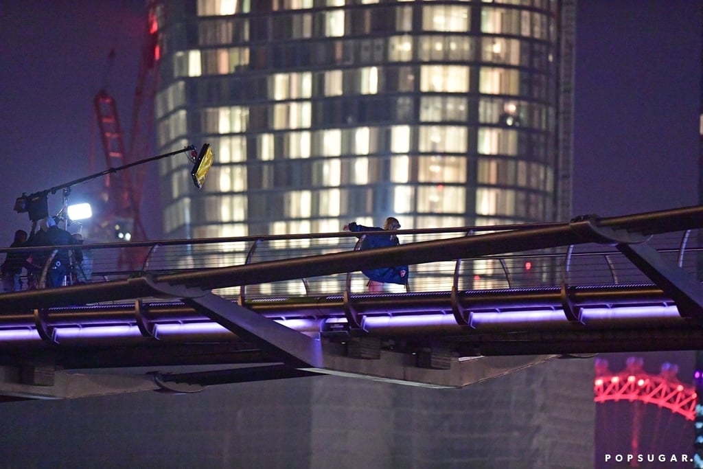 Taylor Swift Filming Music Video in London October 2017