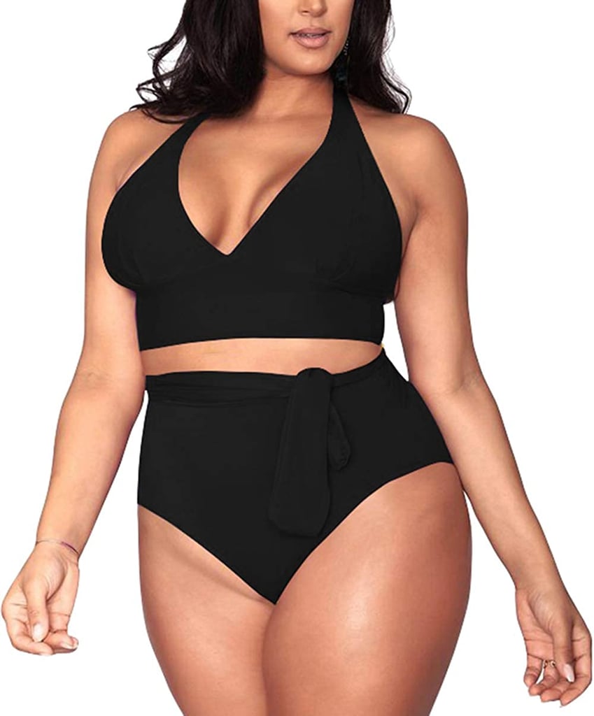Sovoyontee Women's Curve High Waisted Swimsuit