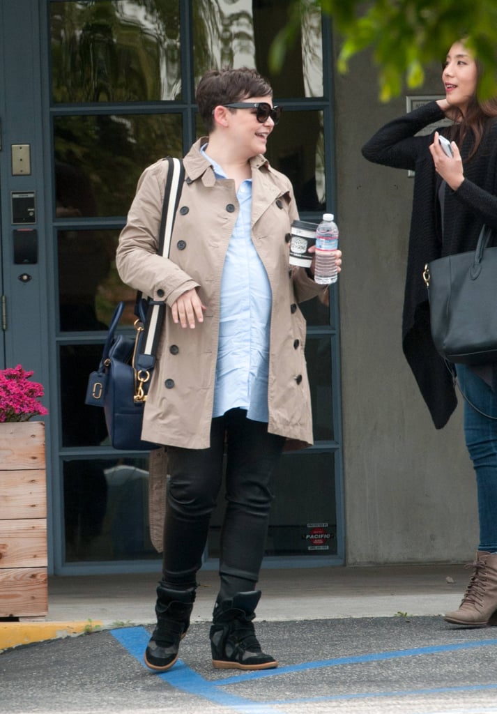 Ginnifer Goodwin Pregnant Out in LA March 2016