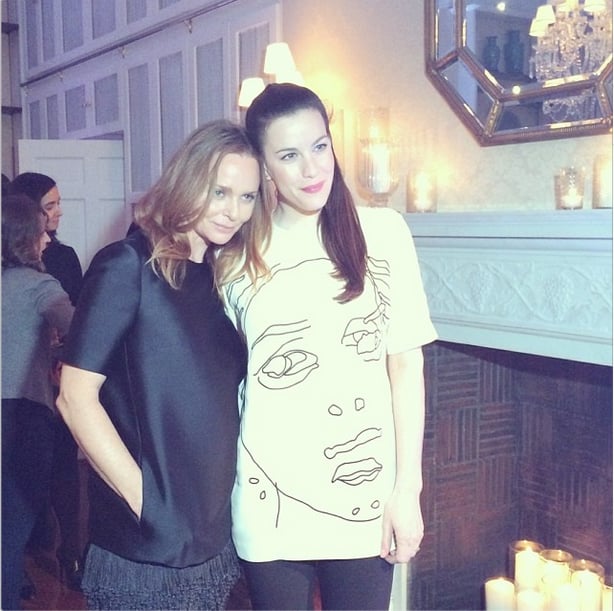 Stella McCartney and Liv Tyler weren't the only happy faces in this shot.
Source: Instagram user stellamccartney