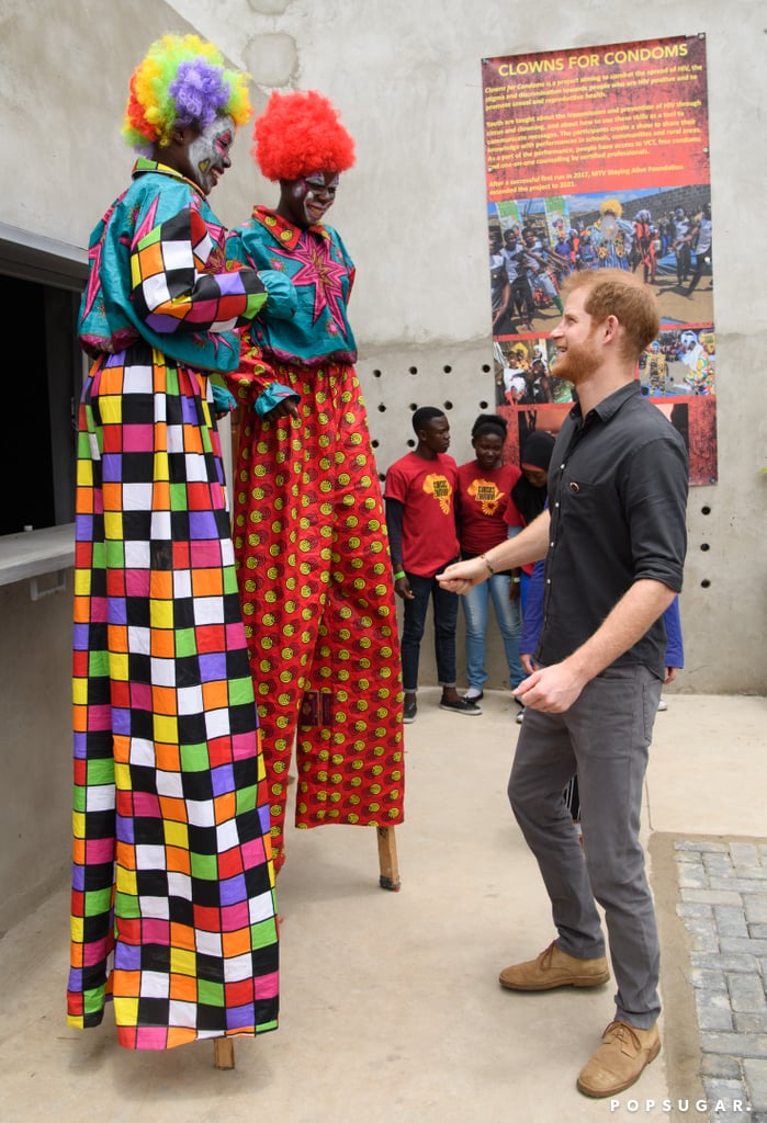Prince Harry Visiting Zambia Pictures November 2018