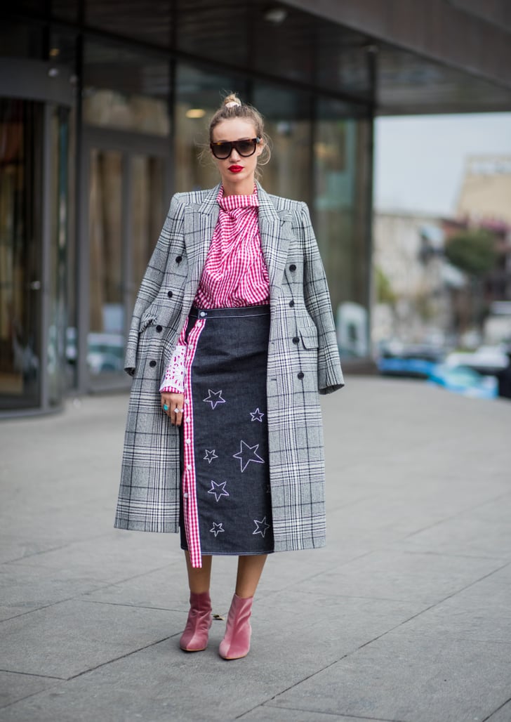 Don't knock the denim pencil skirt — you can use one to freshen up an ...