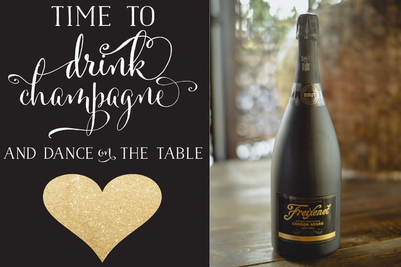 Free Champagne Printable