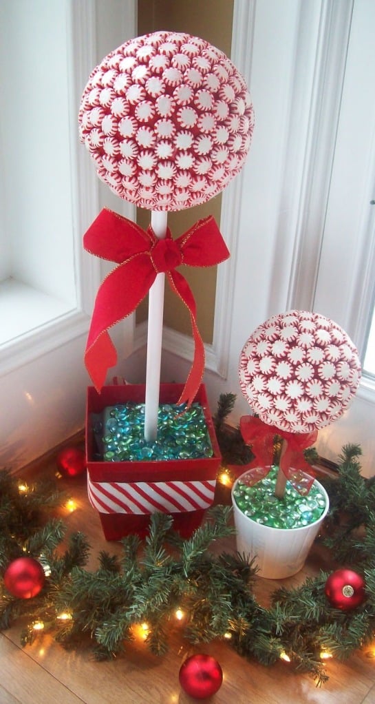 Peppermint Topiary Tree
