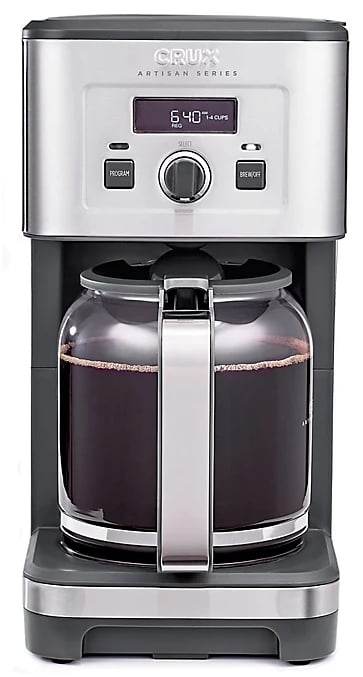 CRUX Artisan Series 14-Cup Programmable Coffee Maker