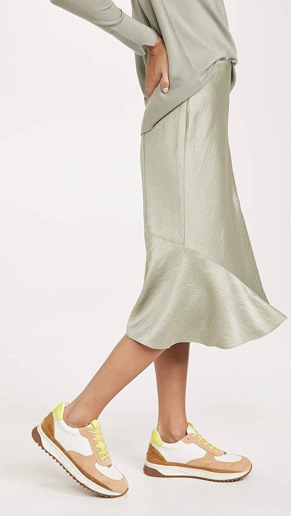 Club Monaco Seamed Slip Skirt