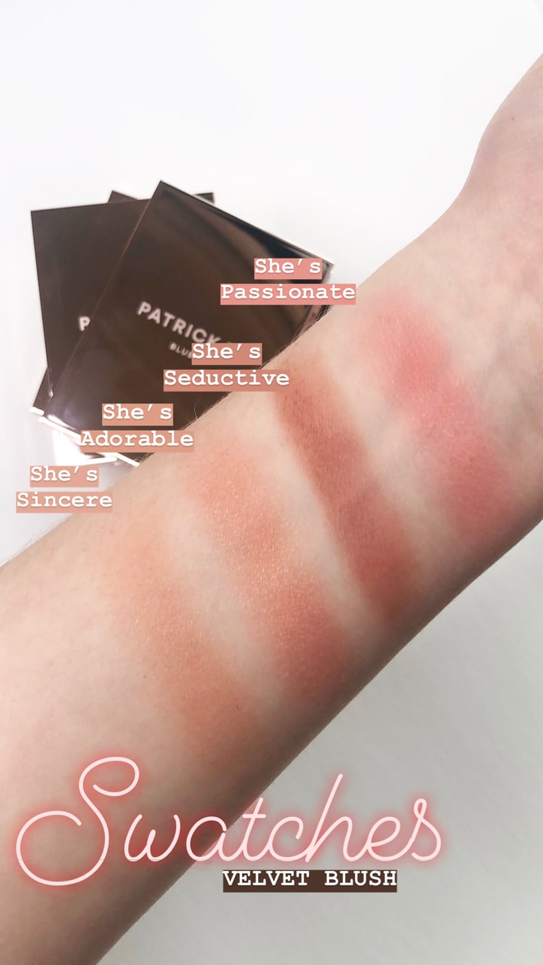 Patrick Ta Monochrome Moment Velvet Blush Swatches