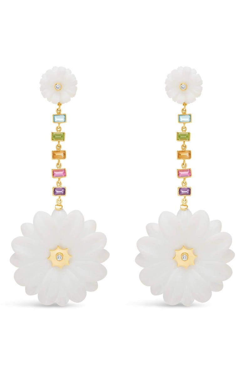 Brent Neale Double Wildflower Drop Earrings