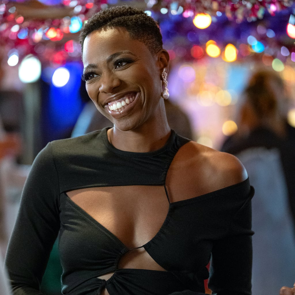 Shop Molly's Cutout Black Top in Insecure's Final Episode