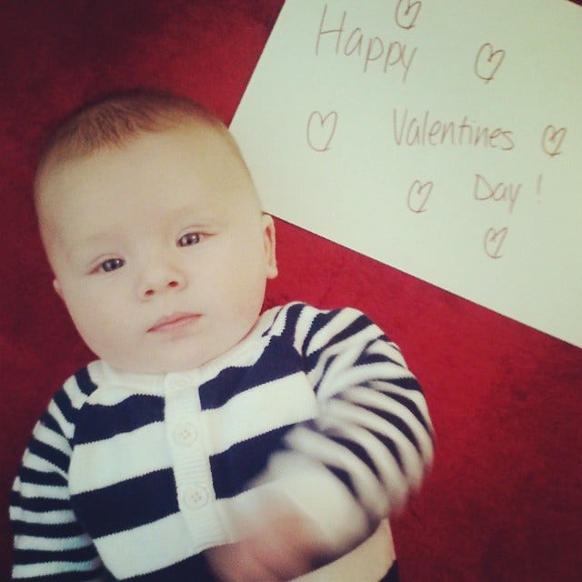 Baby's First Valentine's Day