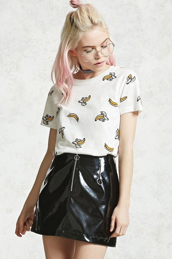 Forever 21 Banana Graphic Tee