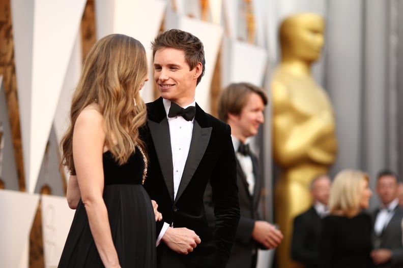 Hannah Bagshawe and Eddie Redmayne