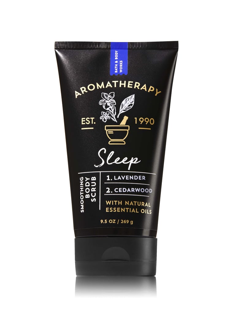 Sleep Lavender and Cedarwood Smoothing Body Scrub ($16)