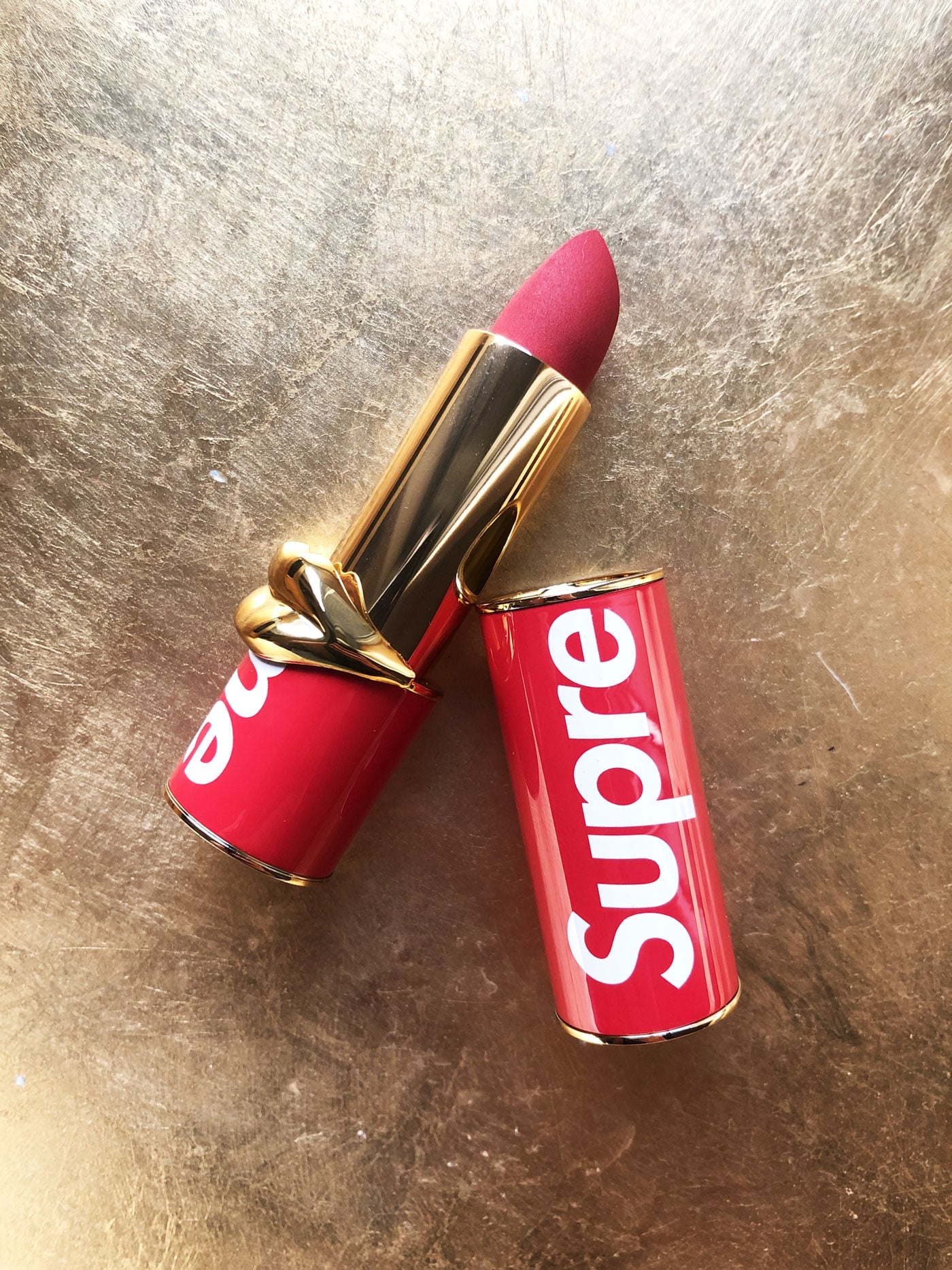 Pat McGrath Labs and Supreme Red Lipstick Review | POPSUGAR Beauty