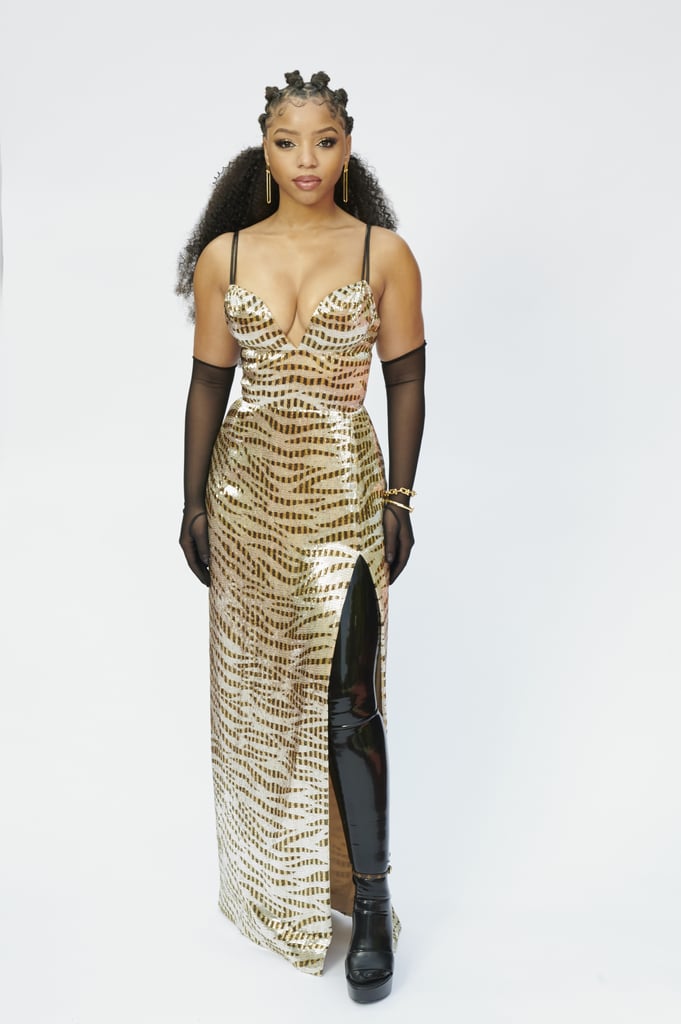 Chloe Bailey at the 2021 Grammy Awards