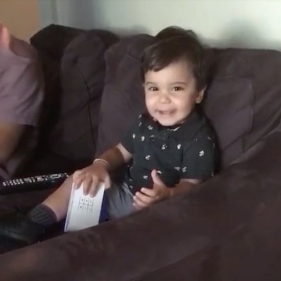 Baby's Cute Reaction to Adele's "Hello" Song