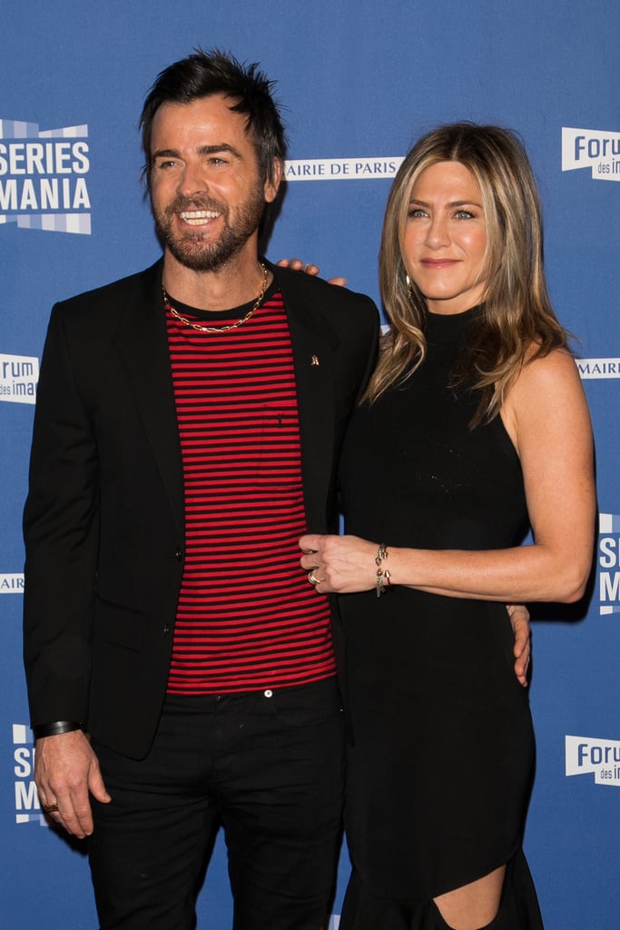 Jennifer Aniston and Justin Theroux in Paris 2017