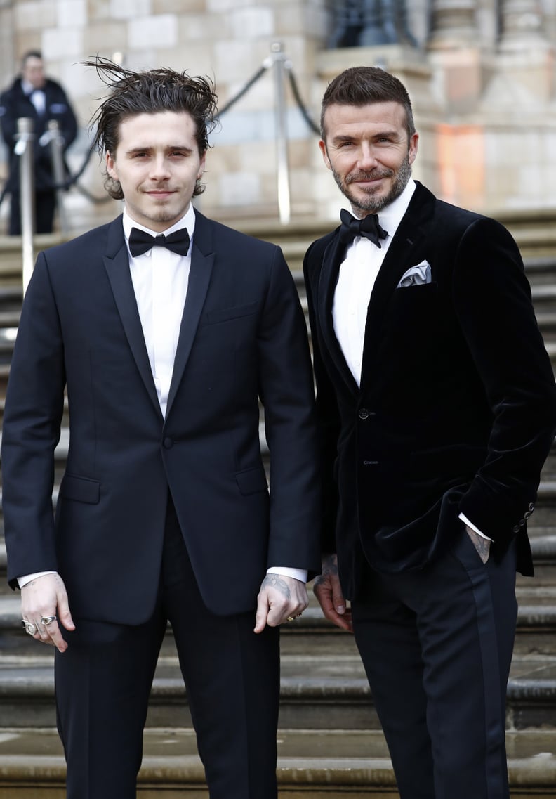 David and Brooklyn Beckham