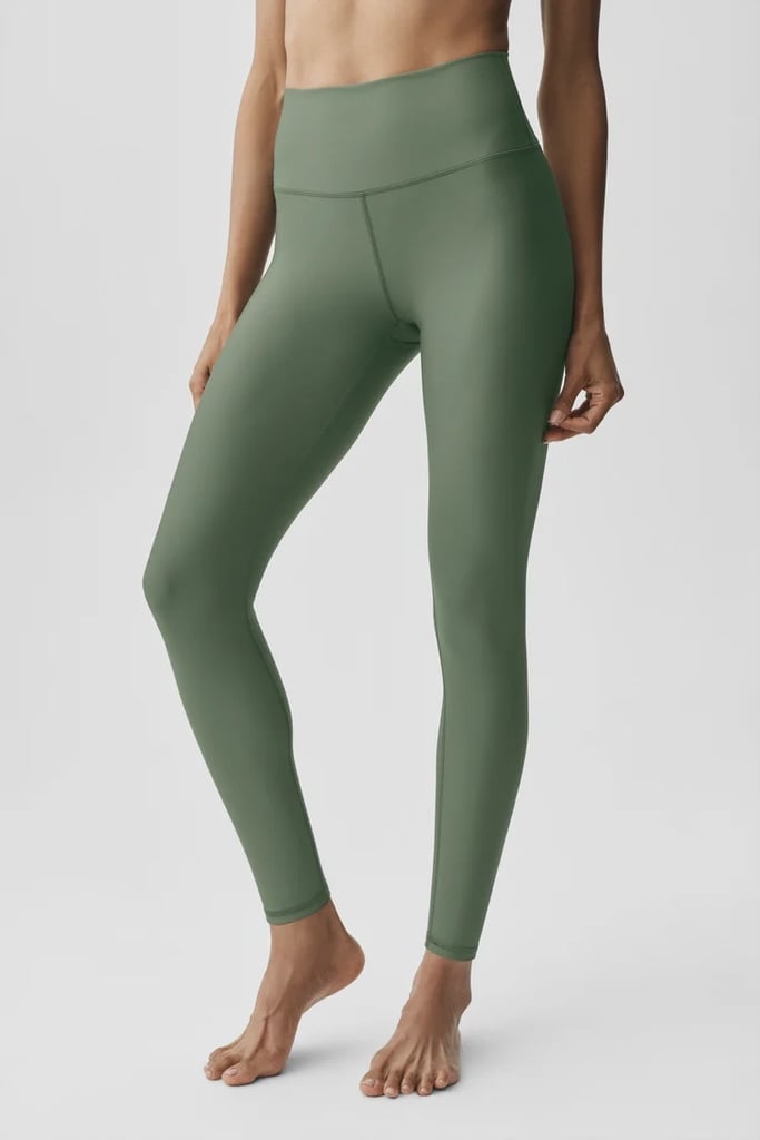 Alo Yoga 7/8 High-Waist Airlift Legging ($134)
Leggings that are designed to double as shapewear can be tight and restrictive, but when you wear these Alo Yoga leggings, you can still move about as freely as possible during your workouts. They're made with a special micro-performance double-knit material, so they're stretchy yet supportive.