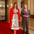Melania Trump's European Travel Wardrobe Was Splashed With the Brightest Colors