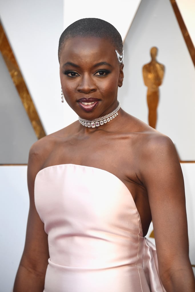 Danai Gurira Hair and Makeup at the 2018 Oscars