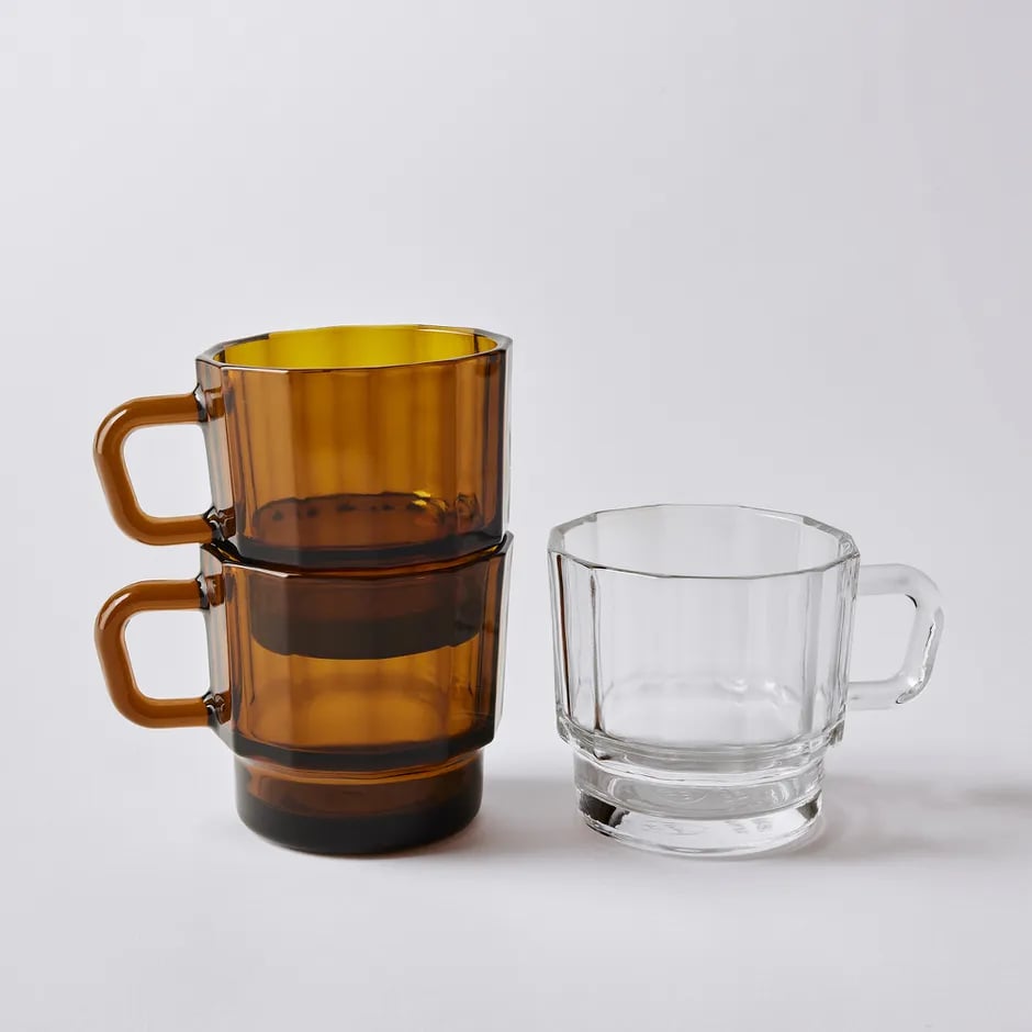 Stackable Mugs: HMM W Recycled Glass Mug