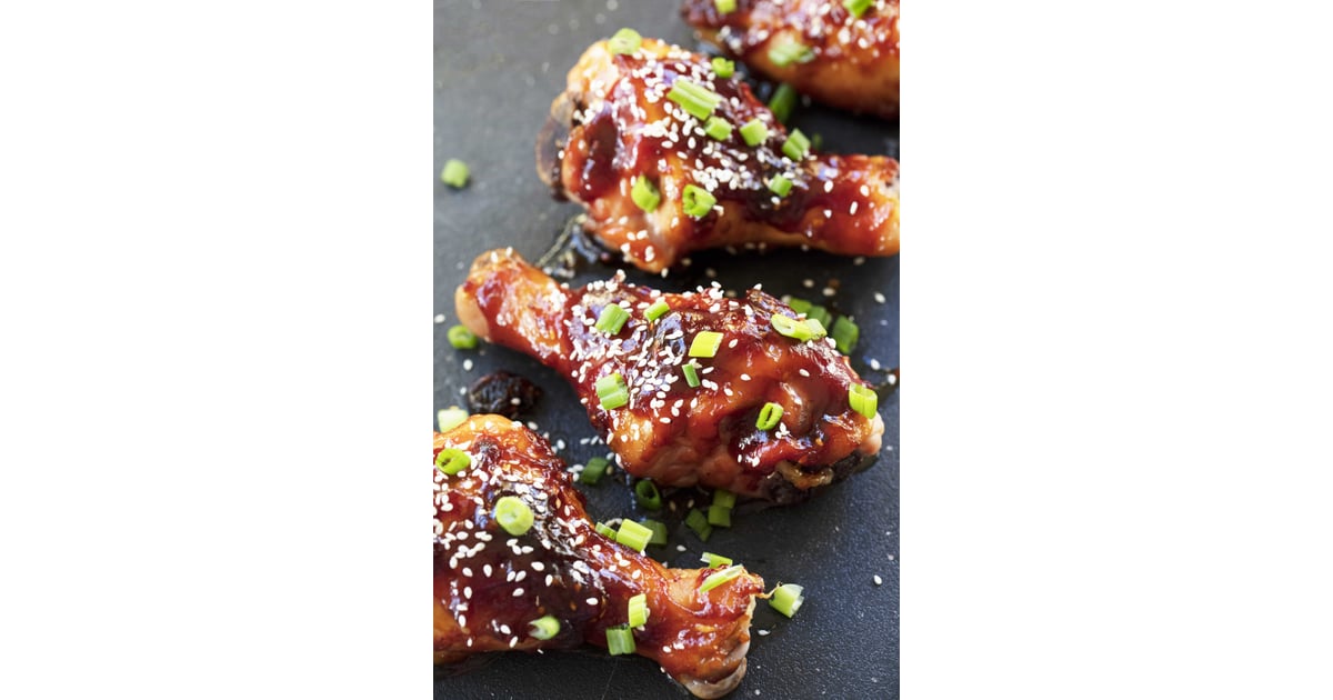 Korean Glazed Chicken Drumsticks Chicken Drumstick Recipes POPSUGAR