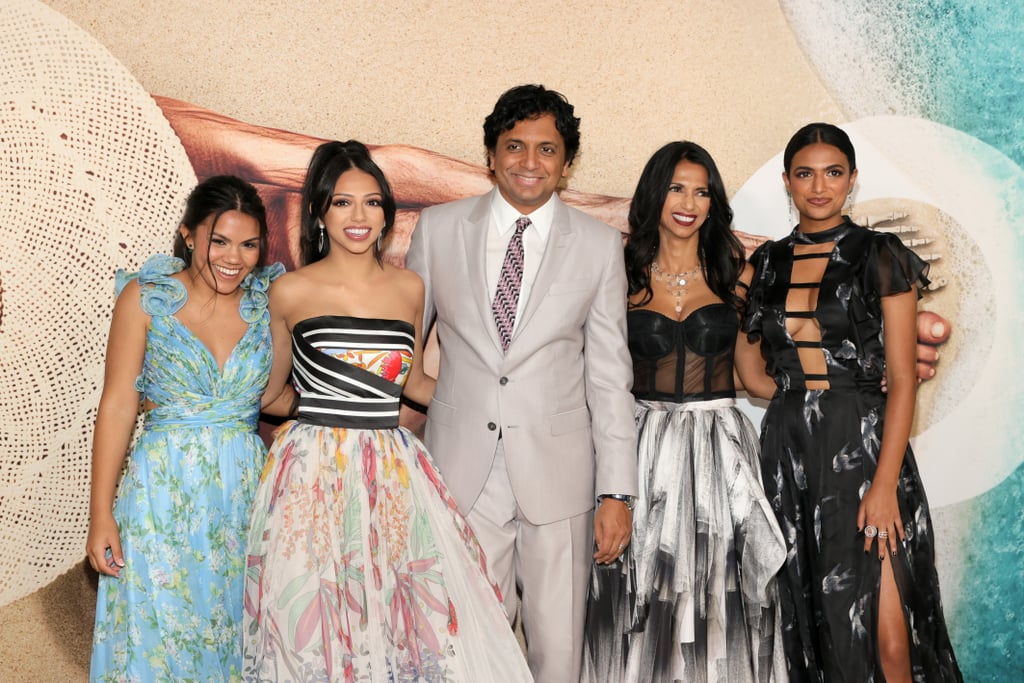 M. Night Shyamalan Brings His Daughters to Old Premiere