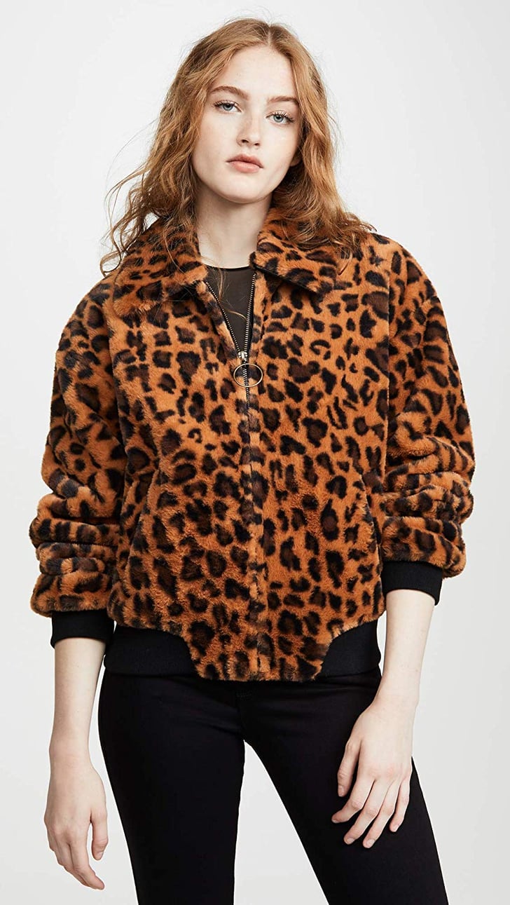 J.O.A. Leopard Faux Fur Bomber 17 Fall Jackets From Amazon That