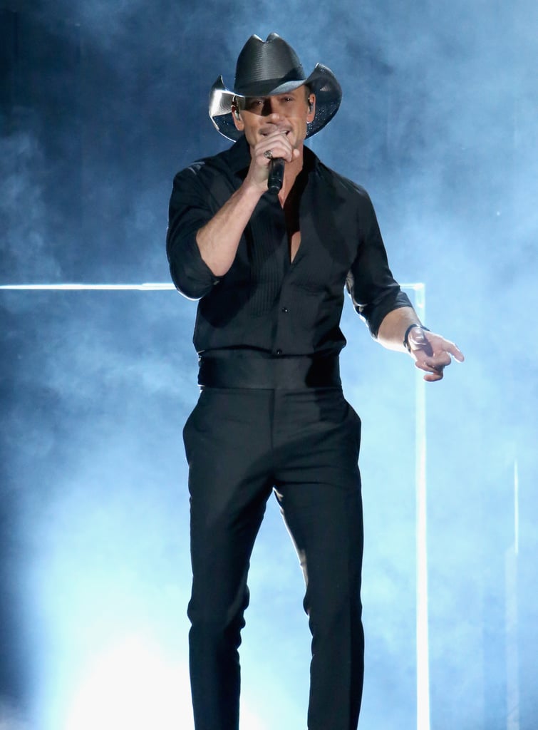 Faith Hill and Tim McGraw at the CMA Awards 2016